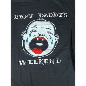 Elle King Baby Daddys Weekend Tour Graphic T-Shirt Black Mens Medium